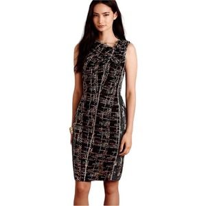 Byron Lars London lights embroidered floral smocked dress sz 12